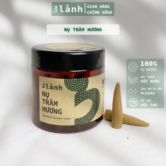 Nụ Trầm Hương Nụ Trầm Thác Khói Loại Đặc Biệt 3 Lành Tự Nhiên 100% Không Hóa Chất Tạp Chất Thờ Cúng Thư Giãn Tài Lộc Xông Nhà - 3 Lanh