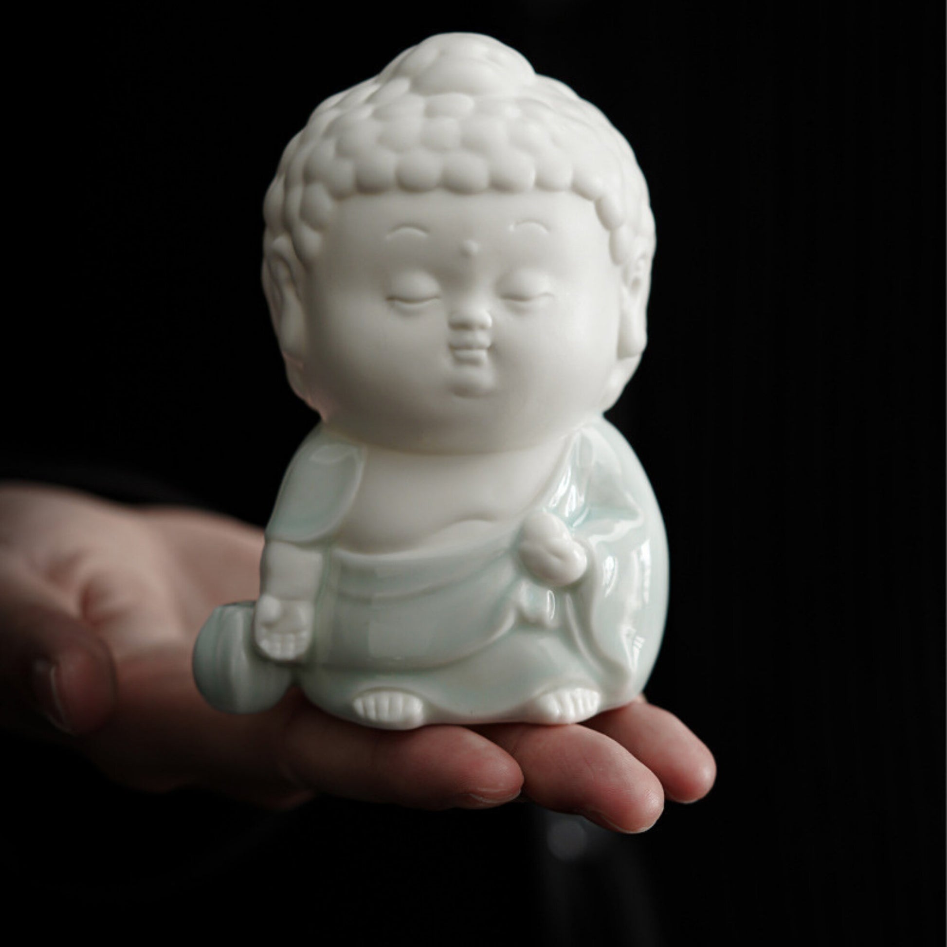 Đế Cắm Nhang Trầm Hương Tượng Phật Gốm Sứ Cao Cấp Dáng Đứng, Nằm, Thiền 3 Lành Trang Trí Tâm Linh Thờ Cúng Quà Tết - 3 Lanh