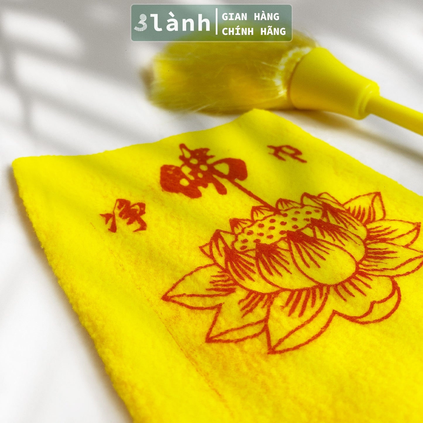 Bộ Vệ Sinh Bàn Thờ Khăn Lau Chổi Quét 3 Lành Dọn Dẹp Bàn Thờ Phật Thổ Địa Thần Tài Gia Tiên Tâm Linh Cuối Năm Quà Tết - 3 Lanh