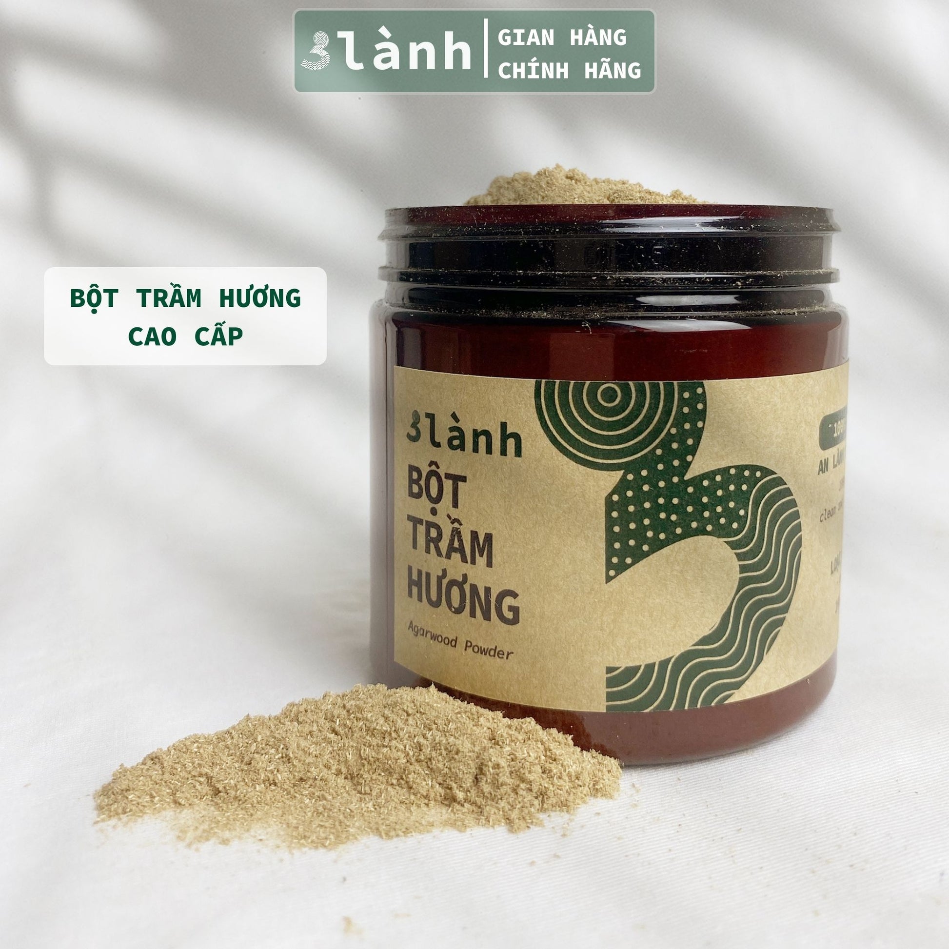 Bột Trầm Hương Loại Cao Cấp 3 Lành Tự Nhiên 100% Lượng Trầm Miếng Cao Thờ Cúng Thư Giãn Tài Lộc Xông Nhà Tẩy Uế Quà 11.11 - 3 Lanh