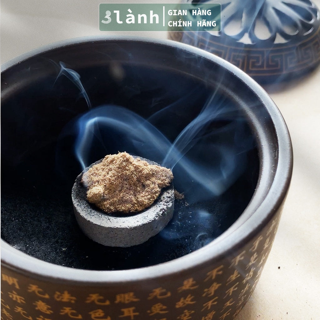 Than Hoạt Tính Xông Đốt Trầm Hương 3 Lành Dạng Viên Ông 10 Viên An Toàn Sức Khỏe Ít Khói Không Mùi Quà Tặng - 3 Lanh