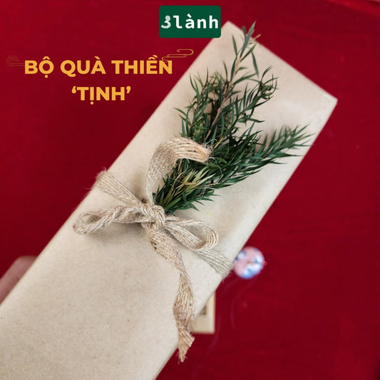 Bộ Quà Tặng Thiền “Tịnh” 3 Lành Lễ Tết 2025 Mong An Yên Tại Tâm