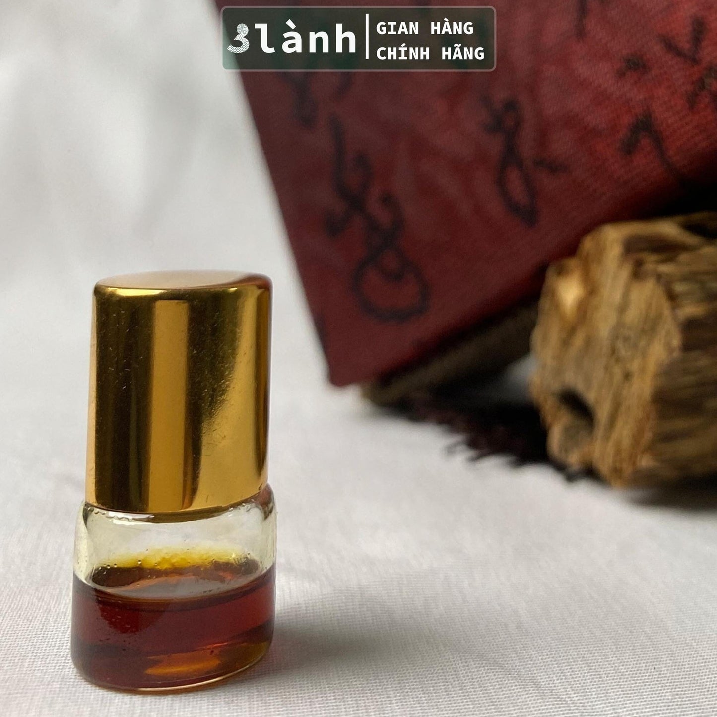 Nước Hoa Trầm Hương Tự Nhiên 100% 3 Lành 1ml Không Hóa Chất Thơm Dịu Giữ Mùi Lâu Mùi Trầm Hương Đặc Trưng 15 Năm Trầm - 3 Lanh