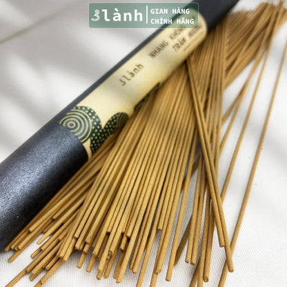 Nhang Không Tăm Trầm Hương Thượng Hạng 3 Lành 20cm, 30-150gr Tự Nhiên 100% Ít Khói >15 Năm Trầm Thờ Cúng Thư Giãn Tài Lộc Quà 11.11 - 3 Lanh