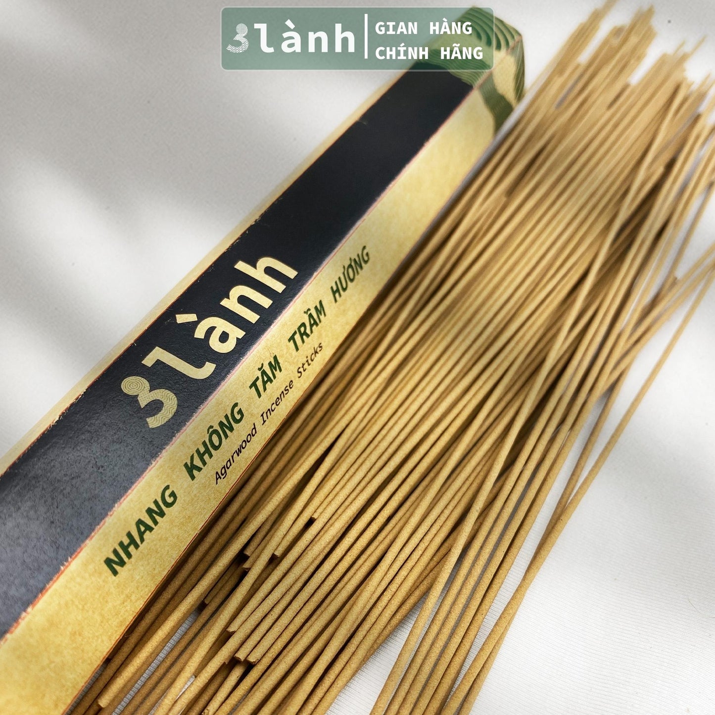 Nhang Không Tăm Trầm Hương Thượng Hạng 3 Lành 20cm, 30-150gr Tự Nhiên 100% Ít Khói >15 Năm Trầm Thờ Cúng Thư Giãn Tài Lộc Quà 11.11 - 3 Lanh