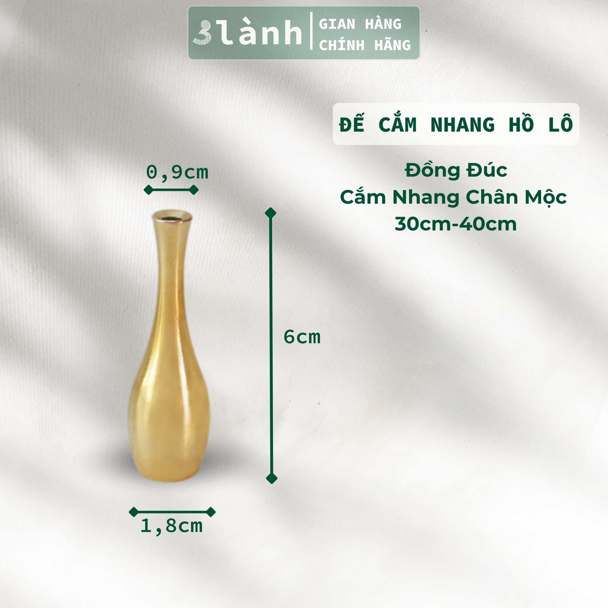 Đế Cắm Nhang Trầm Hương 5-9 Lỗ Bằng Đồng Thau Nguyên Chất Hình Trống Tối Giản Phù Hợp Nhiều Kích Thước Nhang Quà 3.3 - 3 Lanh