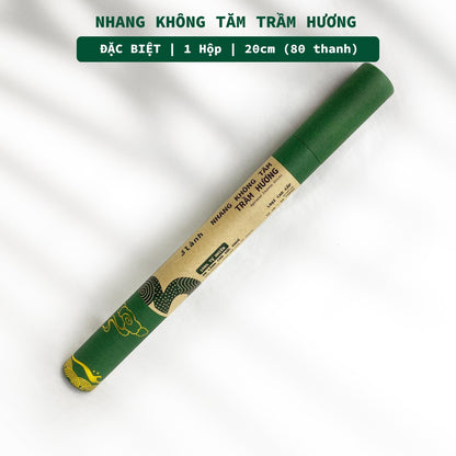 Nhang Không Tăm Trầm Hương Sạch Cao Cấp 3 Lành 20cm 30gr-150gr Tự Nhiên 100% Ít Khói 12-15 Năm Trầm Thờ Cúng Thư Giãn - 3 Lanh