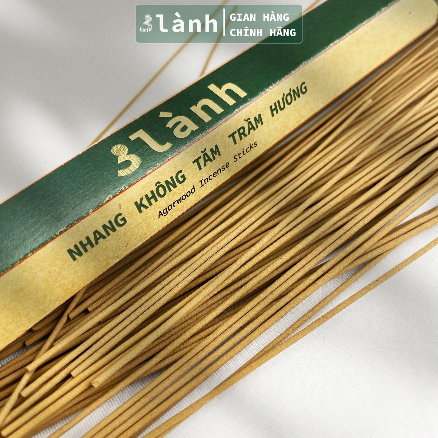 Nhang Không Tăm Trầm Hương Sạch Cao Cấp 3 Lành 20cm 30gr-150gr Tự Nhiên 100% Ít Khói 12-15 Năm Trầm Thờ Cúng Thư Giãn - 3 Lanh