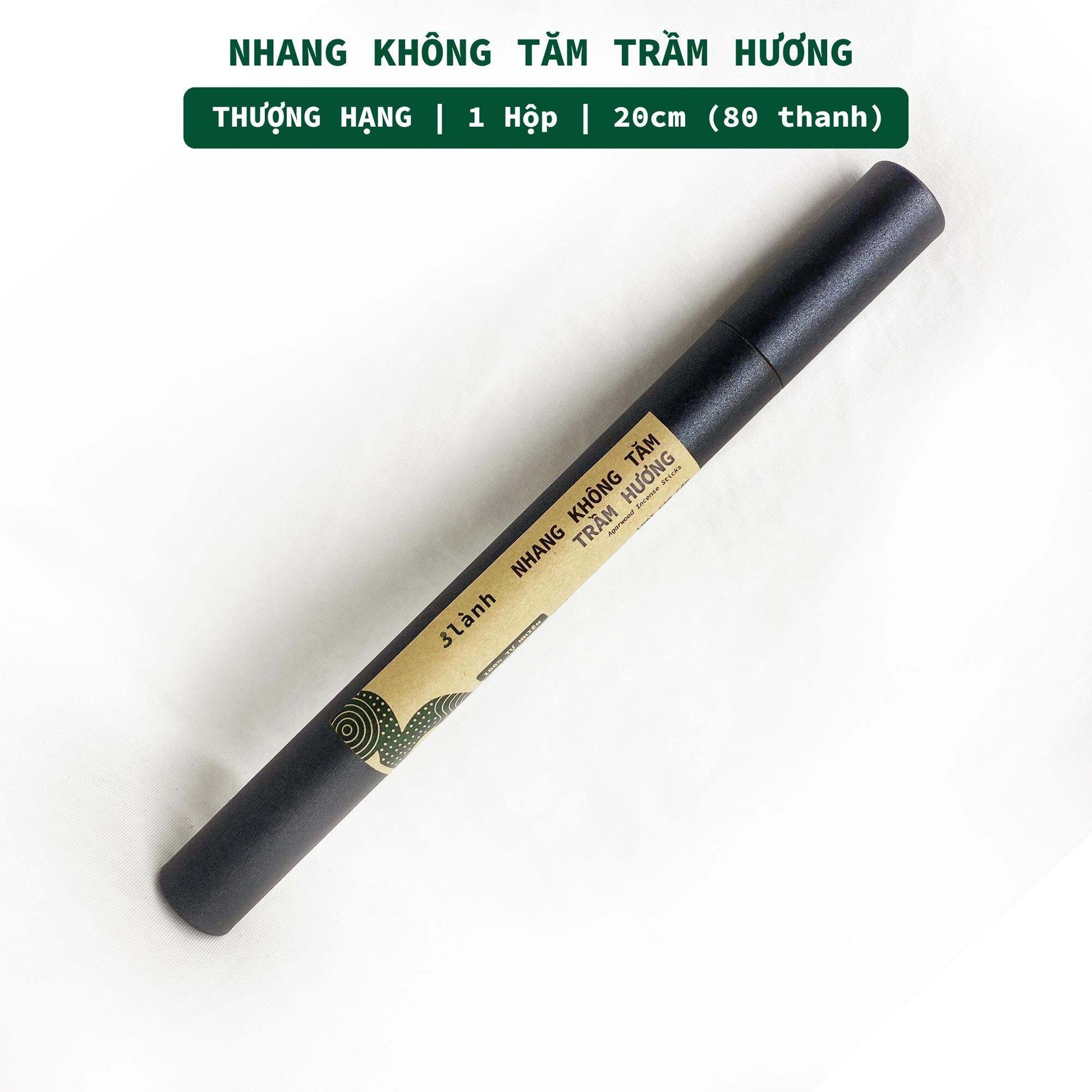 Nhang Không Tăm Trầm Hương Thượng Hạng 3 Lành 20cm, 30-150gr Tự Nhiên 100% Ít Khói >15 Năm Trầm Thờ Cúng Thư Giãn Tài Lộc Quà 11.11 - 3 Lanh