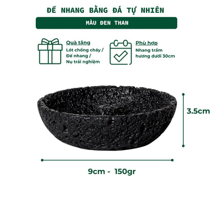 Đế Hứng Nhang Bằng Đá Phong Cách Thiền Nhật